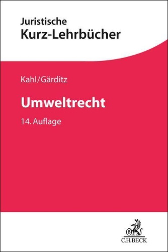 Buchcover und Innenansicht für das Buch: Umweltrecht