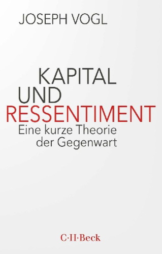 Buchcover und Innenansicht für das Buch: Kapital und Ressentiment