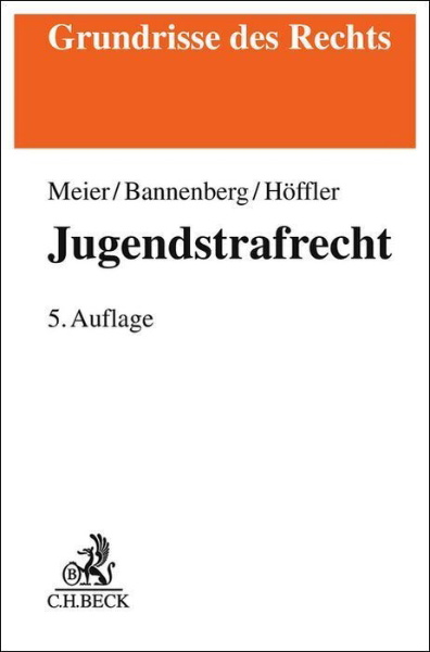 Buchcover und Innenansicht für das Buch: Jugendstrafrecht