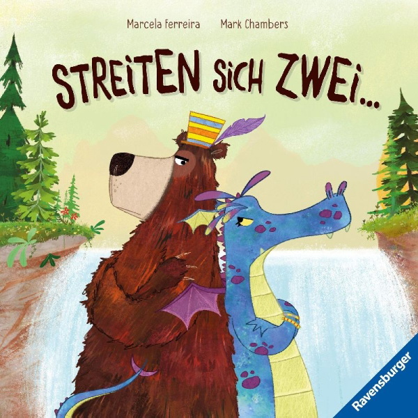 Buchcover und Innenansicht für das Buch: Bear vs Dragon