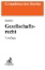 Buchcover und Innenansicht für das Buch: Gesellschaftsrecht