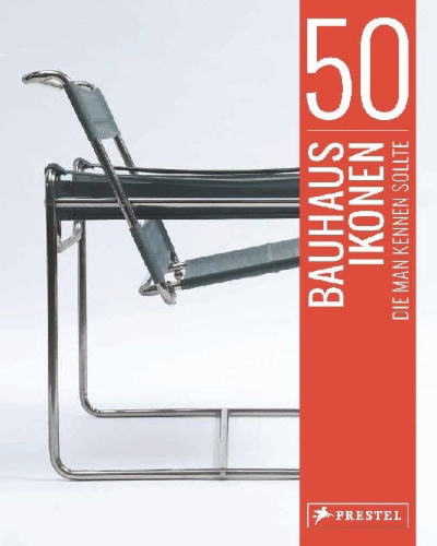 Buchcover und Innenansicht für das Buch: 50 Bauhaus-Ikonen, die man kennen sollte