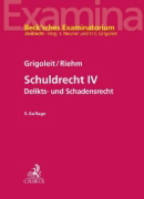 Buchcover und Innenansicht für das Buch: Schuldrecht IV