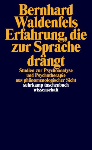 Buchcover und Innenansicht für das Buch: Erfahrung, die zur Sprache drängt