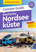 Buchcover und Innenansicht für das Buch: MARCO POLO Camper Guide Deutsche Nordseeküste