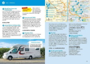 Buchcover und Innenansicht für das Buch: MARCO POLO Camper Guide Deutsche Nordseeküste