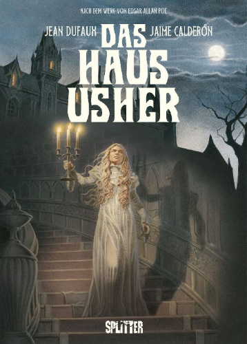 Buchcover und Innenansicht für das Buch: La Maison Usher