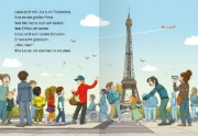Buchcover und Innenansicht für das Buch: Leserabe 2. Lesestufe - Auf heißer Spur - Die Detektive von Paris