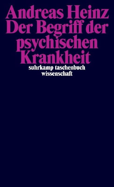Buchcover und Innenansicht für das Buch: Der Begriff der psychischen Krankheit