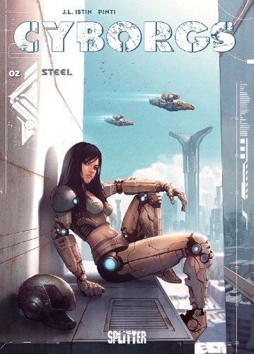 Buchcover und Innenansicht für das Buch: Cyborgs 2