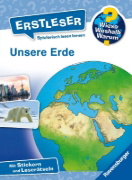 Buchcover und Innenansicht für das Buch: Wieso? Weshalb? Warum? Erstleser, Band 5: Unsere Erde