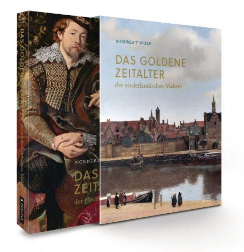 Buchcover und Innenansicht für das Buch: Das Goldene Zeitalter der niederländischen Malerei im 17. Jahrhundert