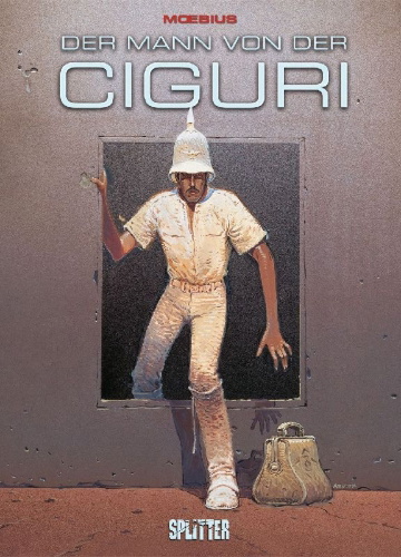 Buchcover und Innenansicht für das Buch: Der Mann von der Ciguri