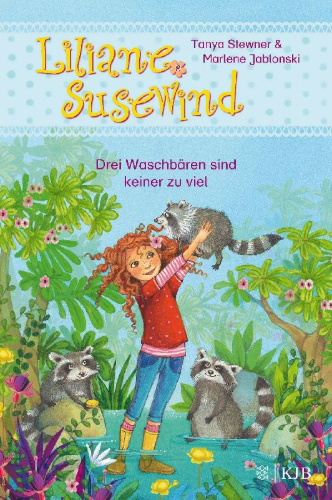 Buchcover und Innenansicht für das Buch: Liliane Susewind - Drei Waschbären sind keiner zu viel