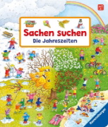Buchcover und Innenansicht für das Buch: Sachen suchen: Die Jahreszeiten