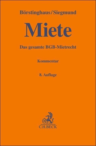Buchcover und Innenansicht für das Buch: Miete