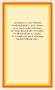 Buchcover und Innenansicht für das Buch: Liebe! Ein Aufruf