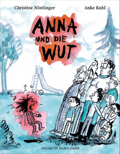 Buchcover und Innenansicht für das Buch: Anna und die Wut