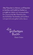 Buchcover und Innenansicht für das Buch: Über die Einsamkeit der Sterbenden in unseren Tagen