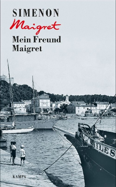 Buchcover und Innenansicht für das Buch: Mon ami Maigret