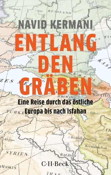 Buchcover und Innenansicht für das Buch: Entlang den Gräben