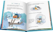 Buchcover und Innenansicht für das Buch: Huxley and Flapjack - Trouble at Sea