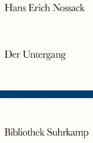 Buchcover und Innenansicht für das Buch: Der Untergang
