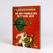 Buchcover und Innenansicht für das Buch: Blake & Mortimer - Intégrales - Tome 5: Les Trois Formules du Professeur Sat¿ - Intégrale complète