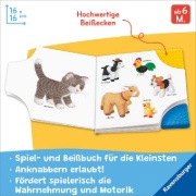 Buchcover und Innenansicht für das Buch: Erste Bilder - Erste Wörter: Mein Beißbuch