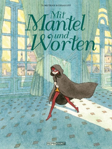 Buchcover und Innenansicht für das Buch: Mit Mantel und Worten