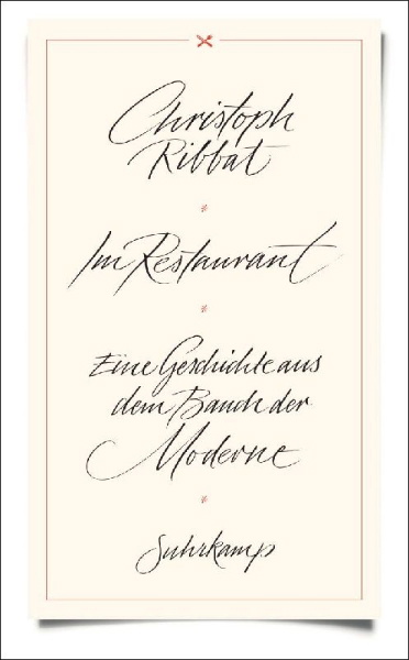 Buchcover und Innenansicht für das Buch: Im Restaurant