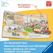 Buchcover und Innenansicht für das Buch: Aufladen - Abfahren: Auf dem Bauernhof