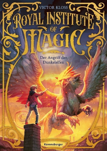 Buchcover und Innenansicht für das Buch: Royal Institute of Magic 3: The Protectors