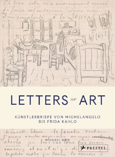 Buchcover und Innenansicht für das Buch: Artist's Letters