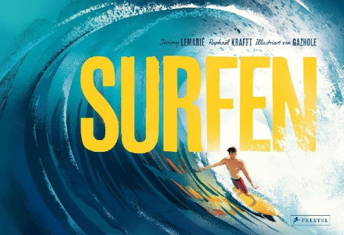 Buchcover und Innenansicht für das Buch: Surfen