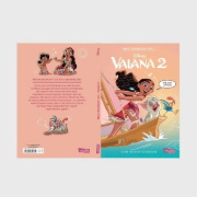 Buchcover und Innenansicht für das Buch: The new adventures of ... Moana 2
