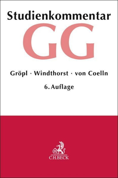Buchcover und Innenansicht für das Buch: Grundgesetz. GG