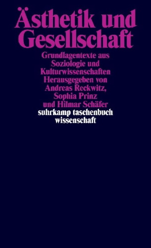 Buchcover und Innenansicht für das Buch: Ästhetik und Gesellschaft