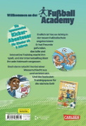 Buchcover und Innenansicht für das Buch: Fußball Academy 2: Eine blöde Verletzung