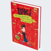 Buchcover und Innenansicht für das Buch: Loki: A Bad God's Guide to Being Good