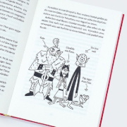 Buchcover und Innenansicht für das Buch: Loki: A Bad God's Guide to Being Good