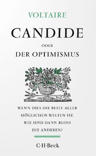 Buchcover und Innenansicht für das Buch: Candide