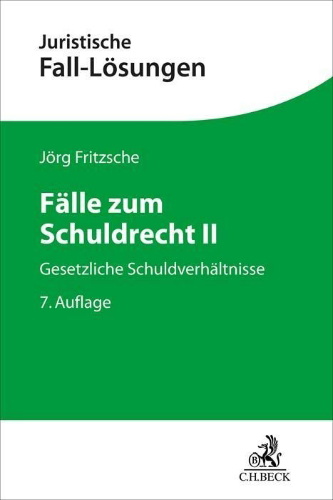 Buchcover und Innenansicht für das Buch: Fälle zum Schuldrecht II