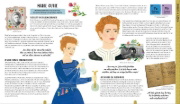 Buchcover und Innenansicht für das Buch: HerStory - 50 Women and Girls who shook the World
