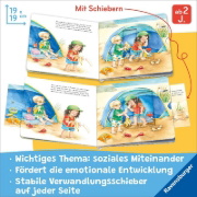 Buchcover und Innenansicht für das Buch: Wir weinen und lachen, wir streiten und helfen