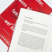Buchcover und Innenansicht für das Buch: Da vi var yngre