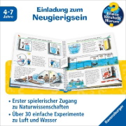 Buchcover und Innenansicht für das Buch: Wieso? Weshalb? Warum?, Band 29: Experimentieren und Entdecken