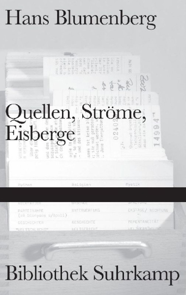 Buchcover und Innenansicht für das Buch: Quellen, Ströme, Eisberge