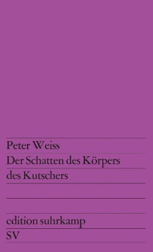 Buchcover und Innenansicht für das Buch: Der Schatten des Körpers des Kutschers