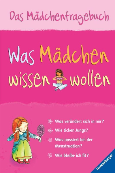 Buchcover und Innenansicht für das Buch: What's happening to me - Girls
